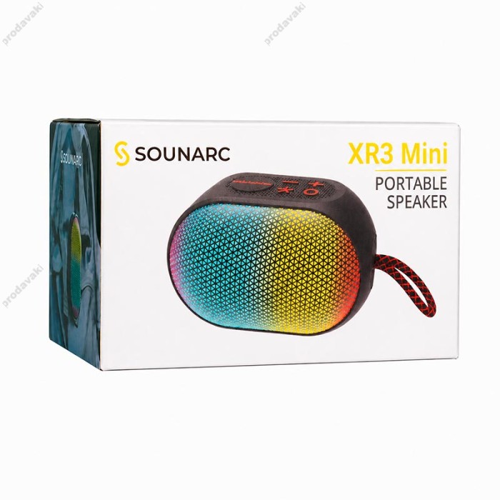 Портативна колонка Bluetooth Sounarc XR3 mini Portable Speaker BT5.3 5W Black